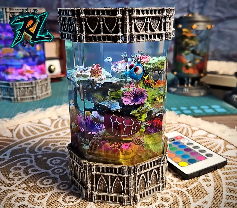 10+ Easy Epoxy Lamp Ideas to Brighten Your Home in 2026 2 Easy Epoxy Lamp Ideas: The Coral Nemo Resin Lamp captures a vibrant underwater world, combining crystal-clear epoxy resin with natural live-edge wood.