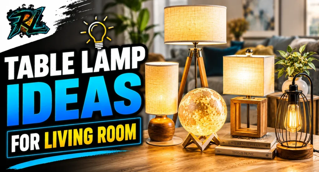 Table Lamp Ideas For living Room: Style Your Home Now 1 Table Lamp Ideas For living Room