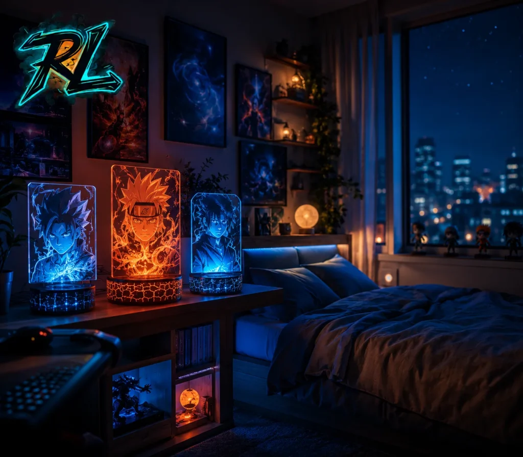 Lamps Anime: Lead the Room Decor Trend with Exclusive Designs 1 The magical glow from premium lamps anime completely transforms your bedroom setup as the night falls