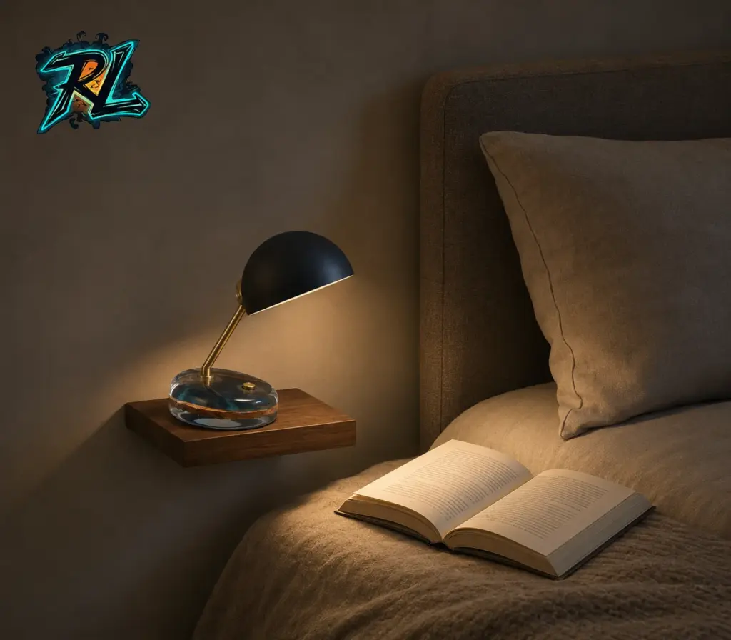 Modern table lamp design ideas for refined, stylish homes 1 A compact lamp with a shaded bulb creates a comfortable reading pool without overwhelming a narrow bedside table