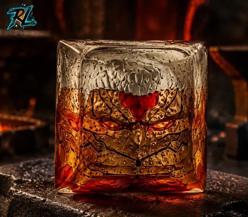 Dwarven Keyboard: Forge A Mountain-King Setup For Your Desk 2 The Armored Keycap glows with dense, riveted detail, evoking plate armor forged in a dwarven smithy far below the mountain.